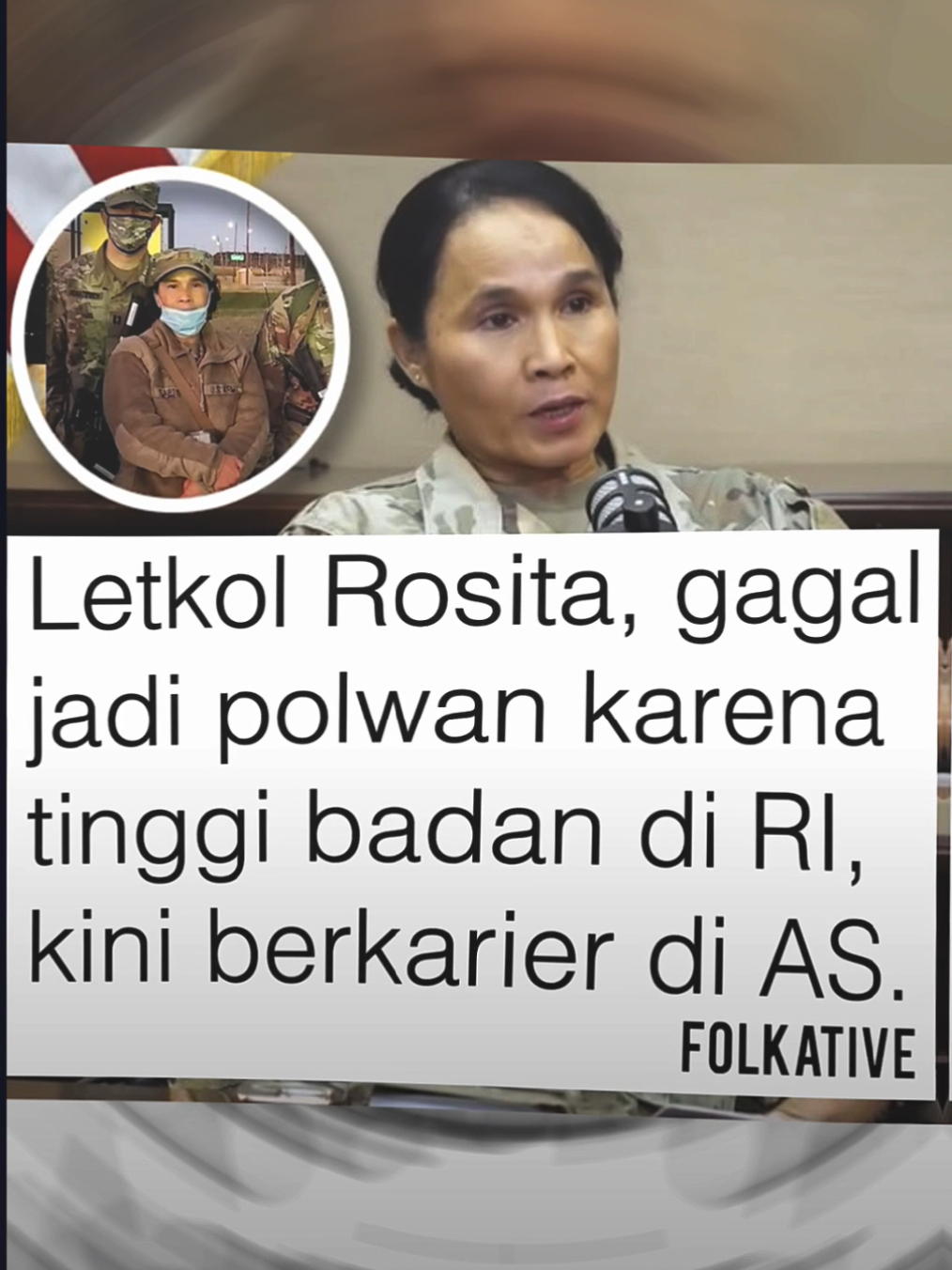 orang indonesia pertama yang jadi letkol di amerika.  ditolak di negeri sendiri rosita aruan pindah kewarganegaraan. #rosita #aruan #baptism #tolak #cancel #tentara #tentaraindonesia #tni #tniindonesia🇮🇩 #tniad #pangkat #letnan #kolonel #colonel #army #america #amerika #amerika🇺🇸 #amerikaserikat #as #luar #negeri #kaburajadulu #indonesiagelap #fy #fyp #fypage #fyppppppppppppppppppppppp #viral #videoviral #trending #algoritmatiktok #xybca #xy #xyzbcafypシ #4upage