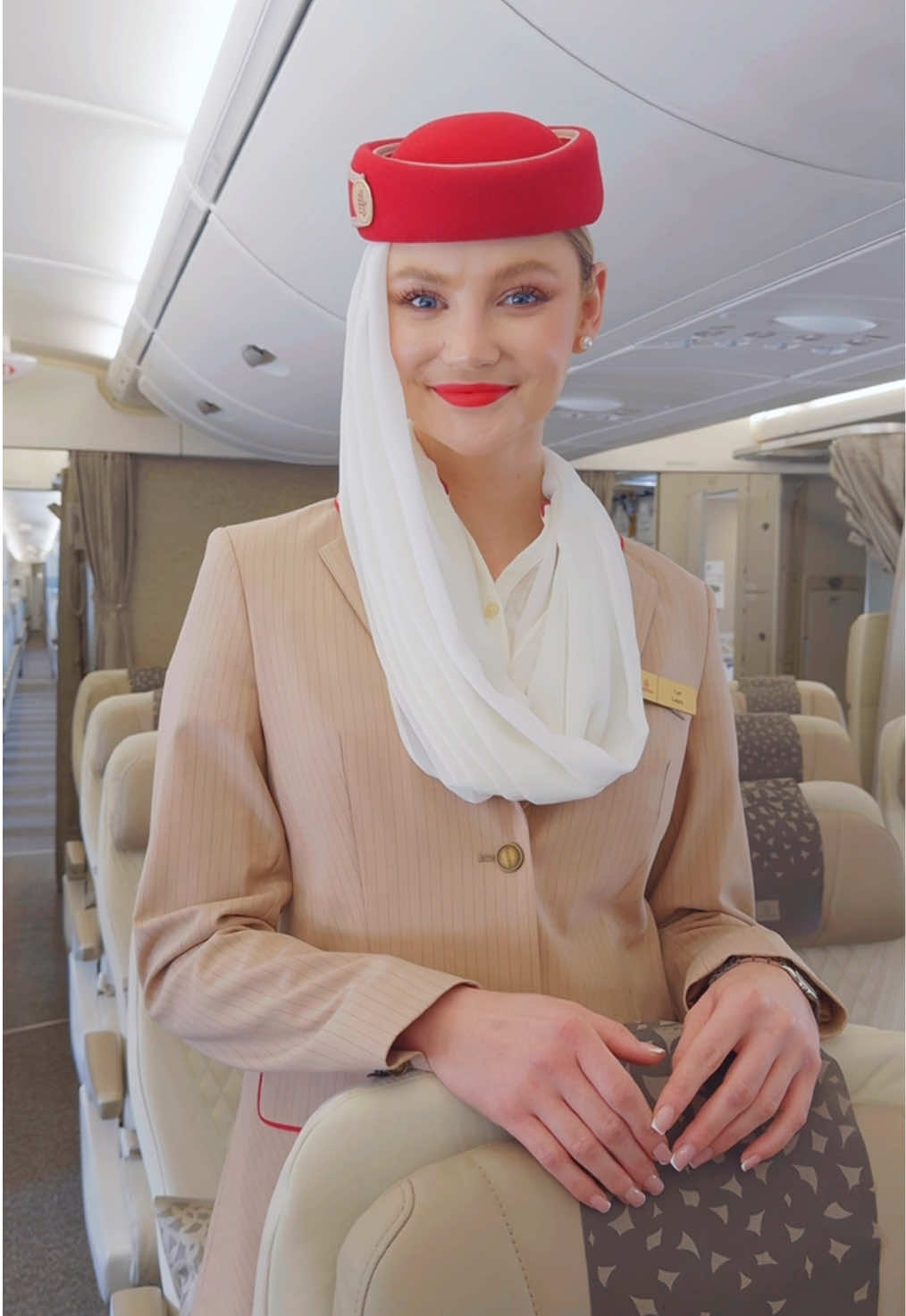 The biggest fan ever. 🫶🏼 #Emirates #CabinCrew #Aviation #Travel #CrewLife 