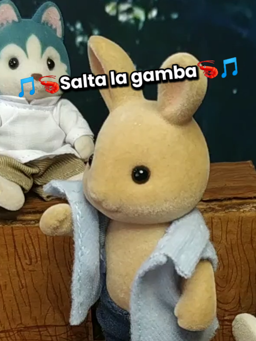 Salta la gamba, Salta la gamba 🦐🎵 - Isla de las tentaciones 🍎🐍 #ternurines #isladelastentaciones8 #sylvanianfamilies #audio #sylvanian #stopmotion #montoya #caricaturas #telecinco #mediaset #isladelastentaciones #montoyaporfavor #lidlt #tentaciones #saltalagamba 