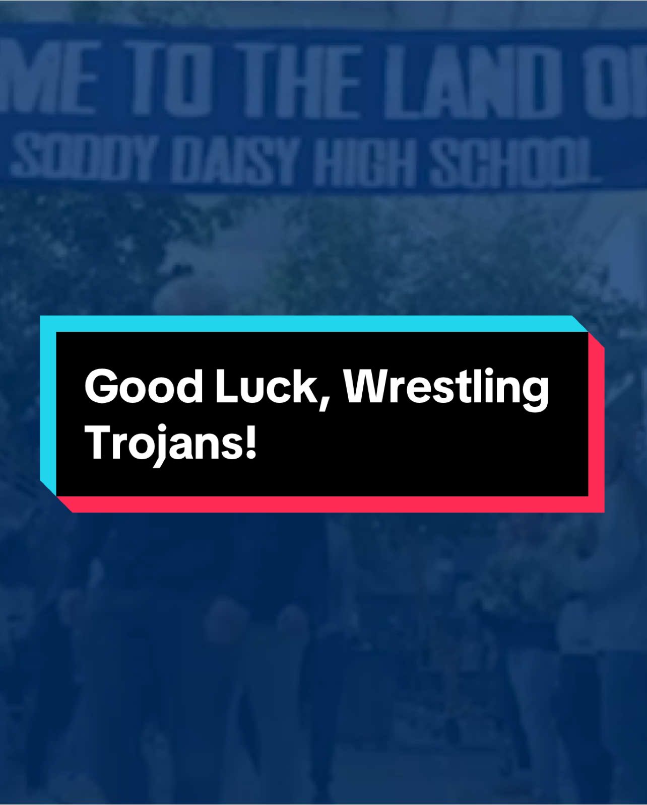GOOD LUCK WRESTLERS 💪🏼🏆 #fyp #fup #wrestling #TSSAA #soddydaisy #SDHS #GoTrojans 