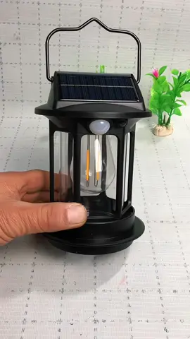 Đèn lồng xách tay năng lượng mặt trời không cần sạc điện, cảm ứng chuyển động #dennangluongmattroi #dennnangluong 