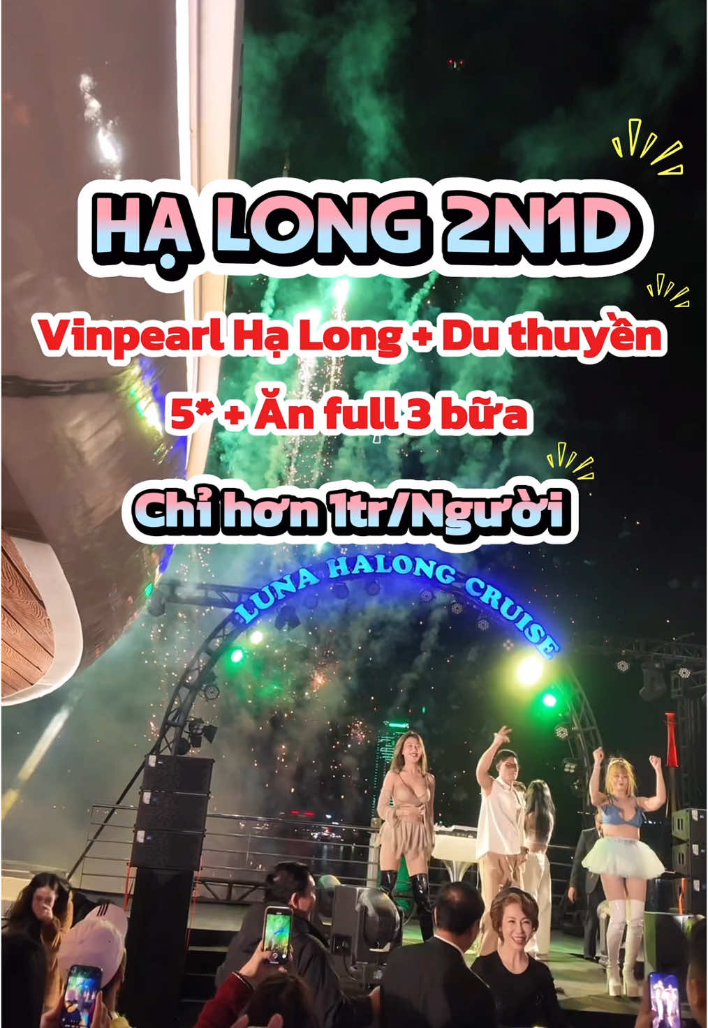 Mùa này đi du thuyền Hạ Long còn được ở Vinpearl nữa thì xuất sắc😍 #halong #vinpearlhalong #duthuyenhalong #Amazingo #combohalong 