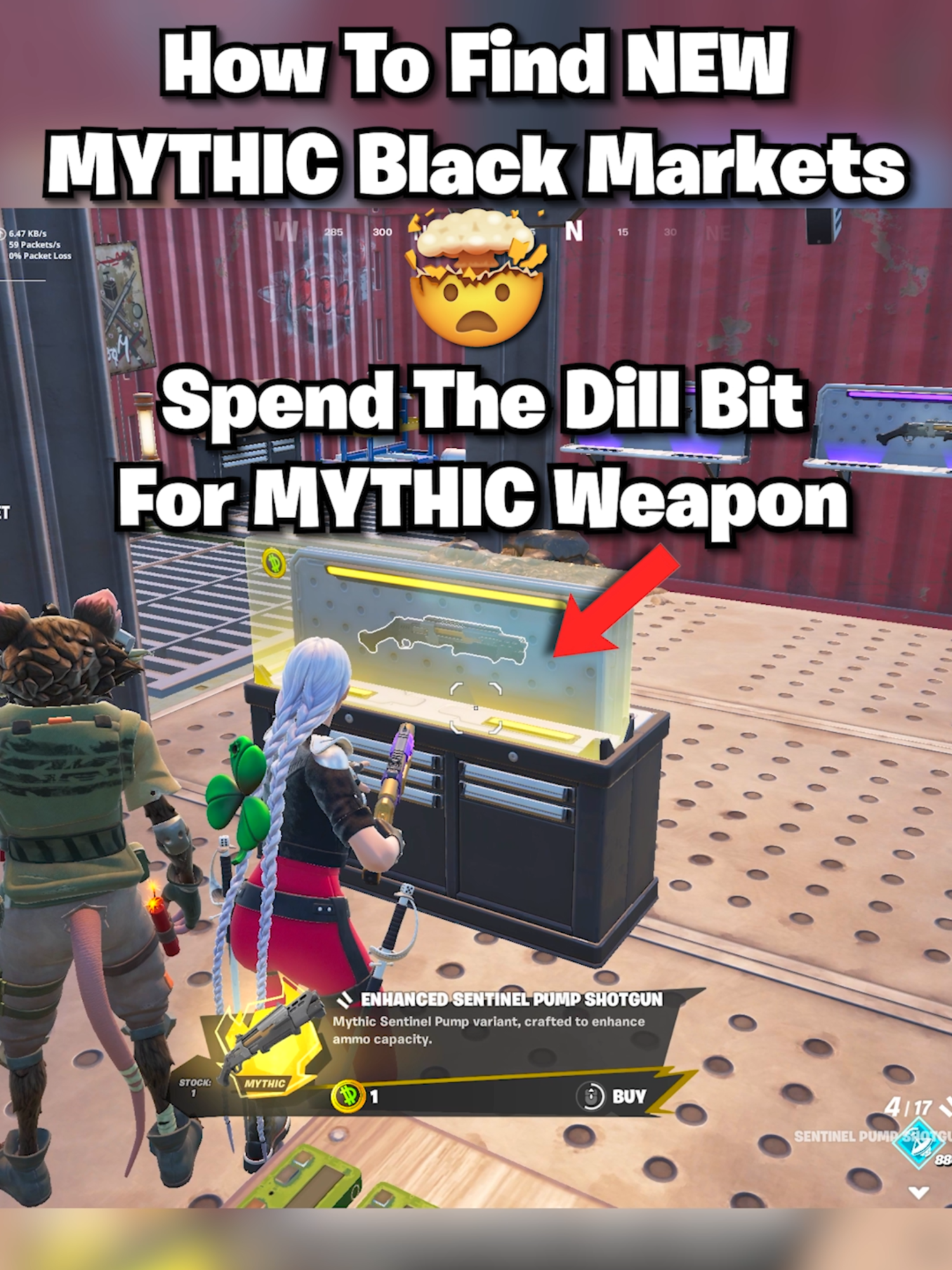 How To Find NEW MYTHIC Black Markets 🤯 #fortnite #fortnitetips #fortniteupdate #fyp