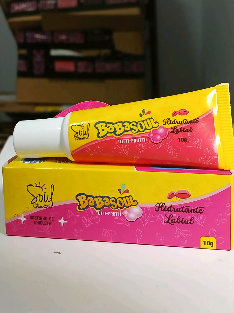 O queridinho do momento 🍬 #chiclete #hidratantelabial #soulcosmeticos #skincare #autocuidadofeminino 