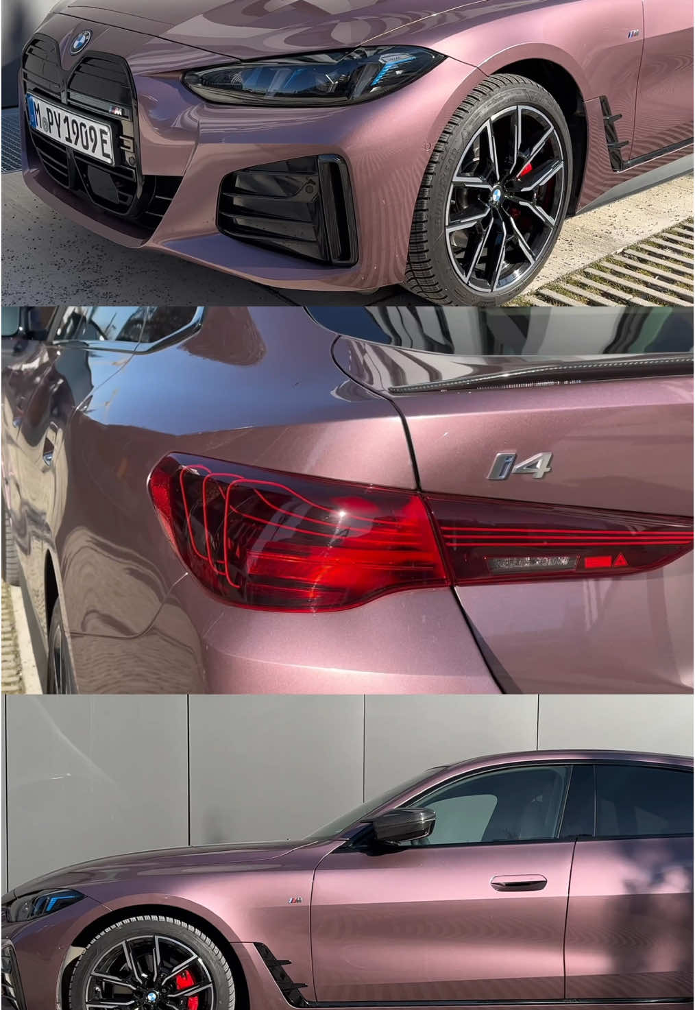 Roses are red, violets are blue, a drive with your bestie is the best thing to do. 💕 #BMWi4 #VelvetOrchid #bmwlove #carsoftiktok #fyp Mandatory information according to german law ’Pkw-EnVKV’ based on WLTP: energy consumption combined: 21,9 kWh/100 km; CO₂ emissions combined: 0 g/km; CO2-class: A; electric range: 416 km