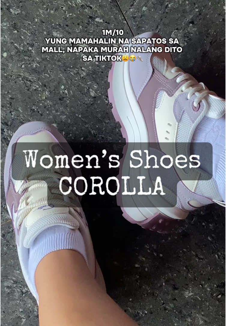 Bumili kana Murah lang yan dito sa Tiktok😭👟✨#corollashoes #shoesforwomen #corolla #shoesrecommendation #shoeslover #womenshoes #sneakers 