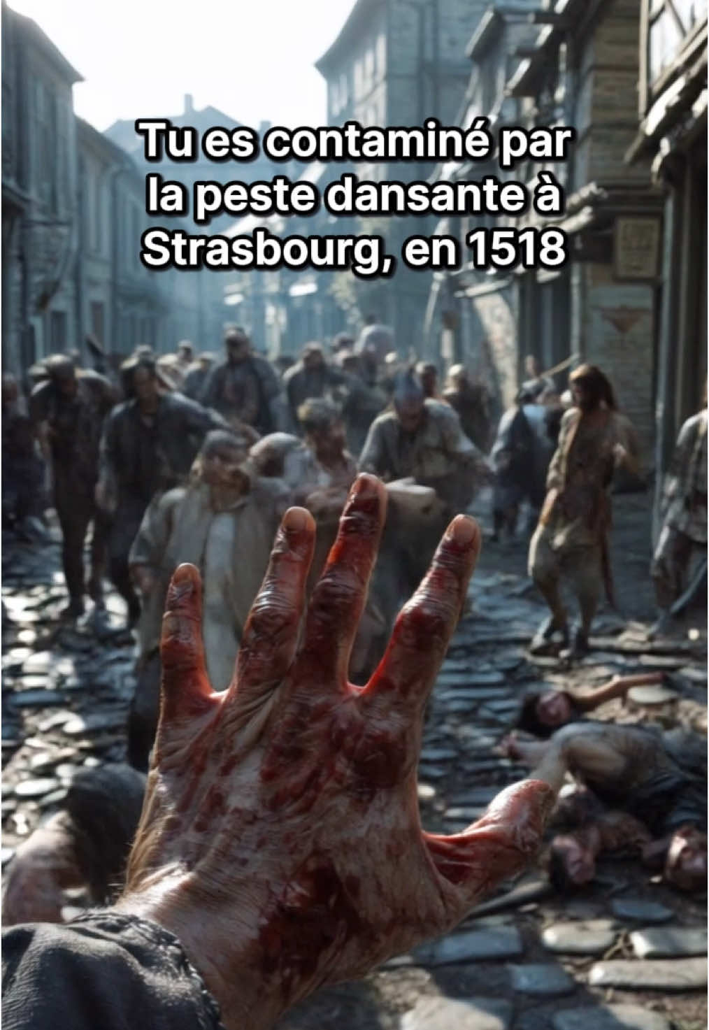 L’épidémie de danse a eu lieu en juillet 1518 à Strasbourg. 🇫🇷 Certaines personnes dansèrent sans se reposer durant plus d’un mois, comment l’expliquer ? 😳 #dancingplague #danse #epidemie #peste #plague #moyenage #medieval 