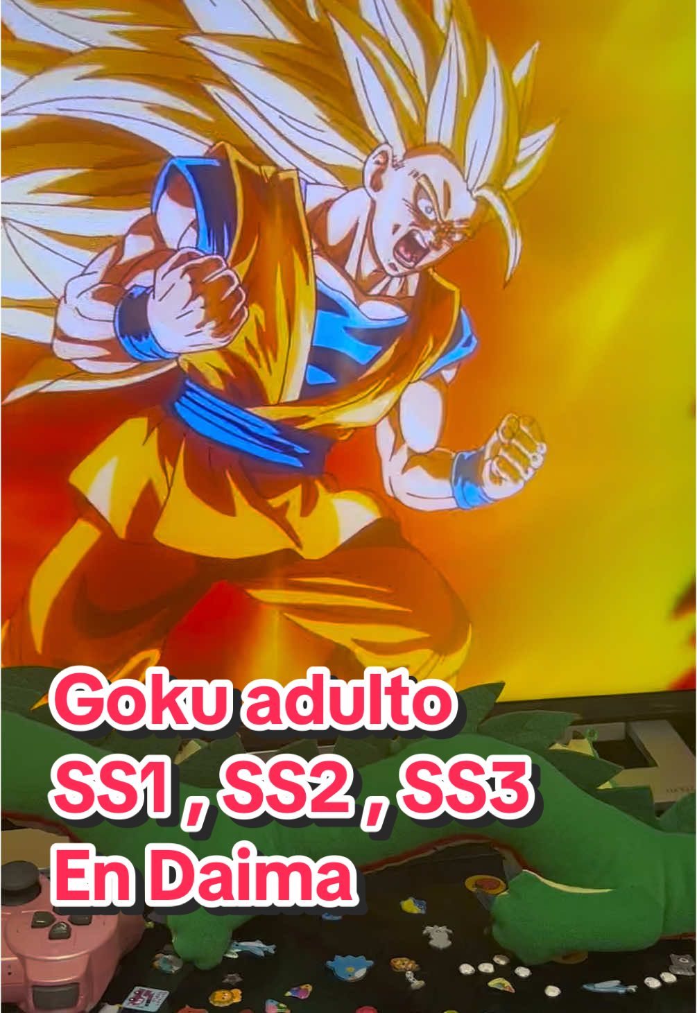 📍Goku adulto se transforma en SS1 , SS2 y SS3 en Dragon Ball Daima #paulazo7 #dragonballdaima #goku #dragonballz 