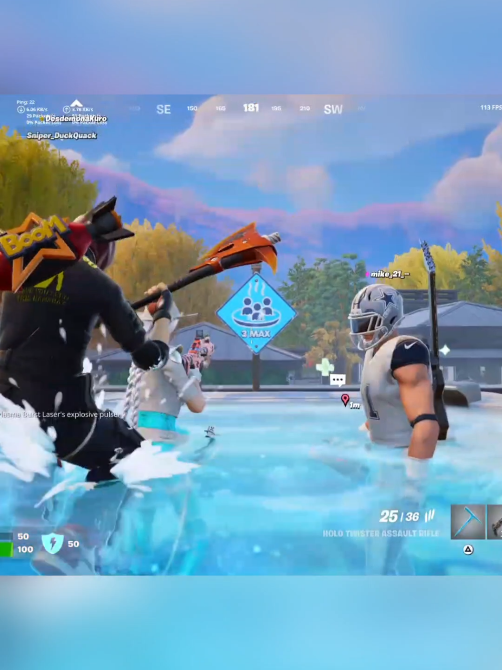 jacuzzi time 🙈💀 #CapCut #squadwipe #fortniteclips #fyp #foryou #fortnite #chapter6season2 #br #zerobuild #ranked #pranks @😸Nekoro😸 @Michael 