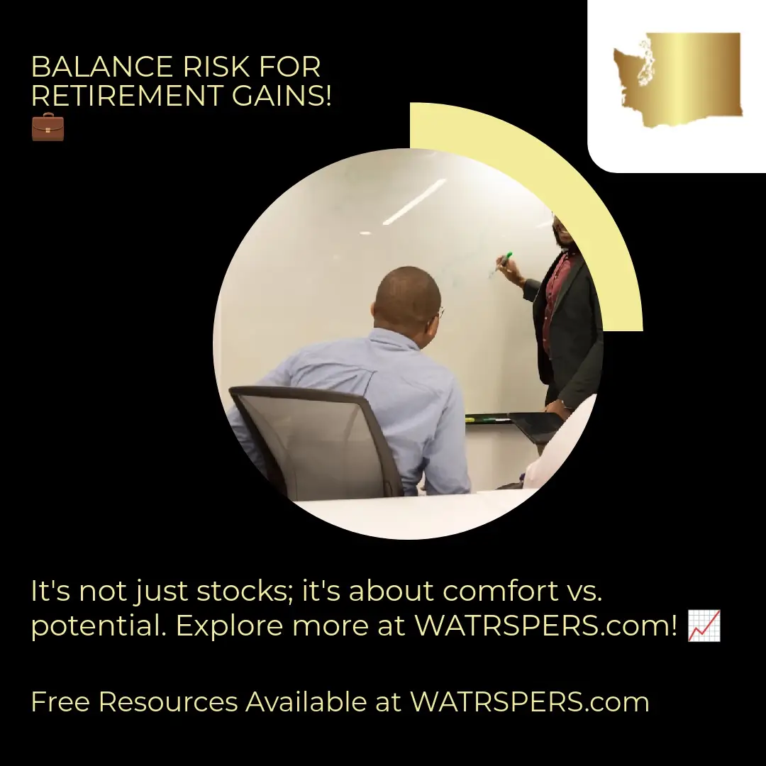 Here’s what Washington State employees don’t understand 🤔: Risk tolerance is crucial for optimizing asset allocation in retirement accounts. Many think it’s just about picking stocks, but it’s also about balancing comfort with potential gains. Want to retire early? 🏖️ Dive into our free resources at WATRSPERS.com. Share your thoughts or comment below! #RetirementPlanning #WashingtonState #washingtonretirement #washingtonteachers