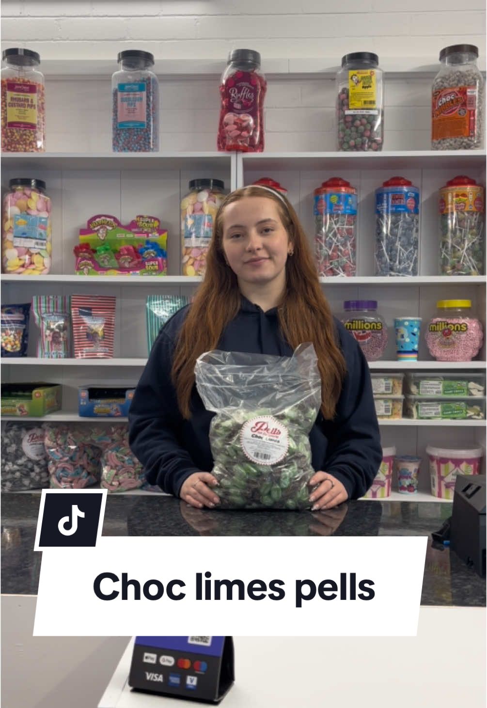 Choc limes #sweets #picknmix #typ #treatyourself #wholesale #UK #million #viral #pells