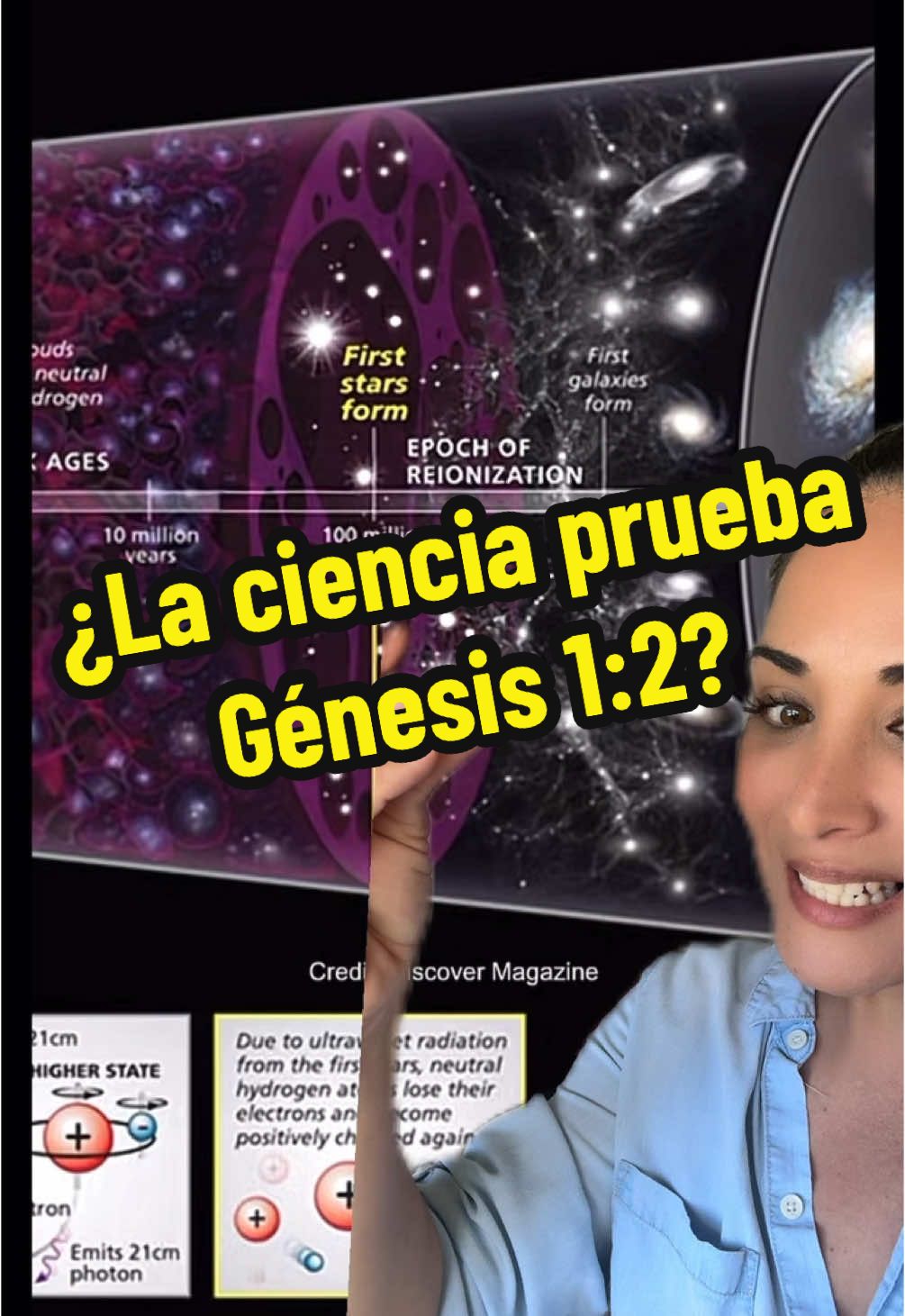 Replying to @xtra🫥 Noticia de. ¿último momento? La ciencia prueba un inicio del universo opaco.   Génesis 1:2. 