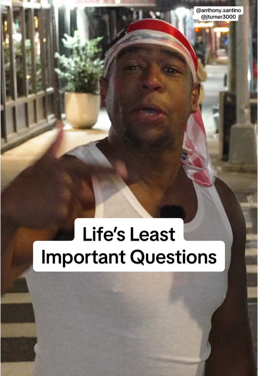 Life’s least important questions with @JTurner 🎤🔥 #interview #manonthestreet #questions #comedyvideo #foryoupagee #explorepage✨ 