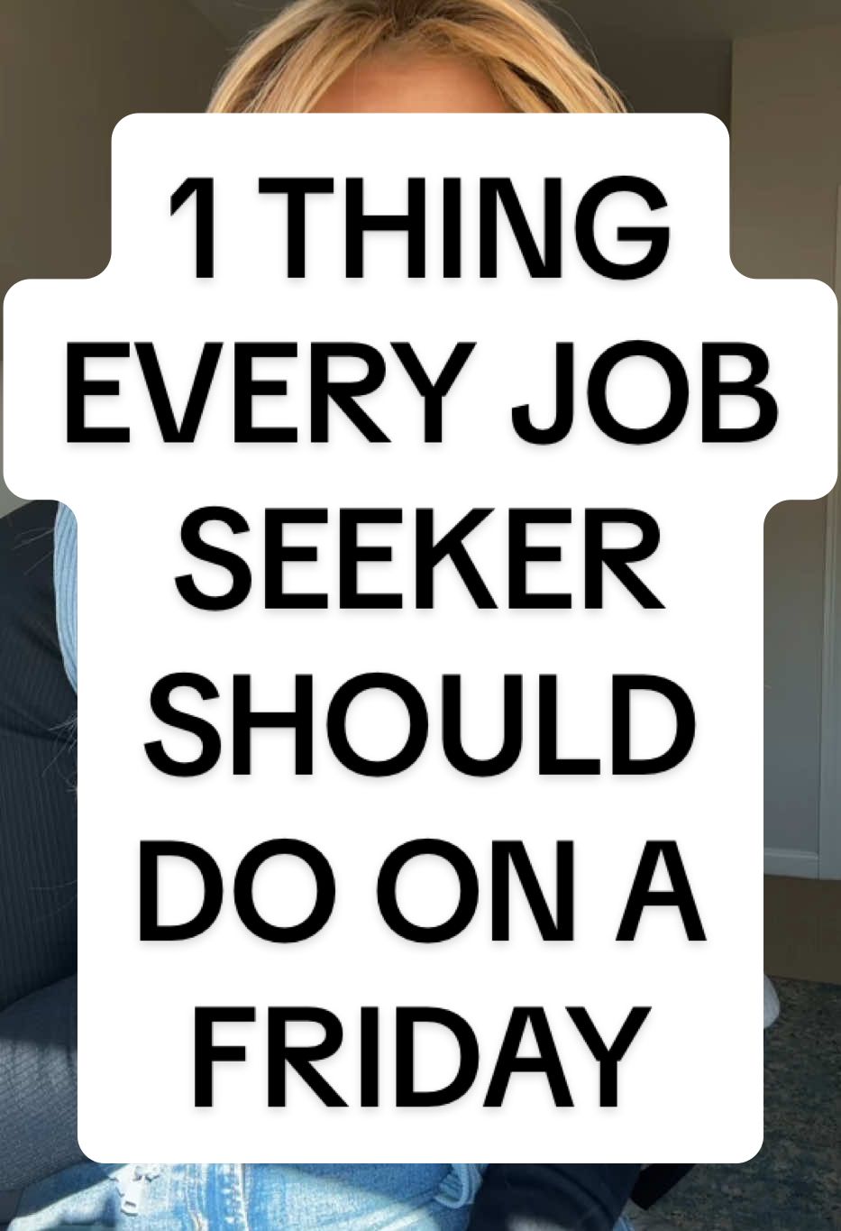 1 THING EVERY JOB SEEKER SHOULD DO ON A FRIDAY!!!  #friday #jobs #jobseeker #jobsearchadvice #weekend  #pressplay #career #careeradvice #jobsearch #