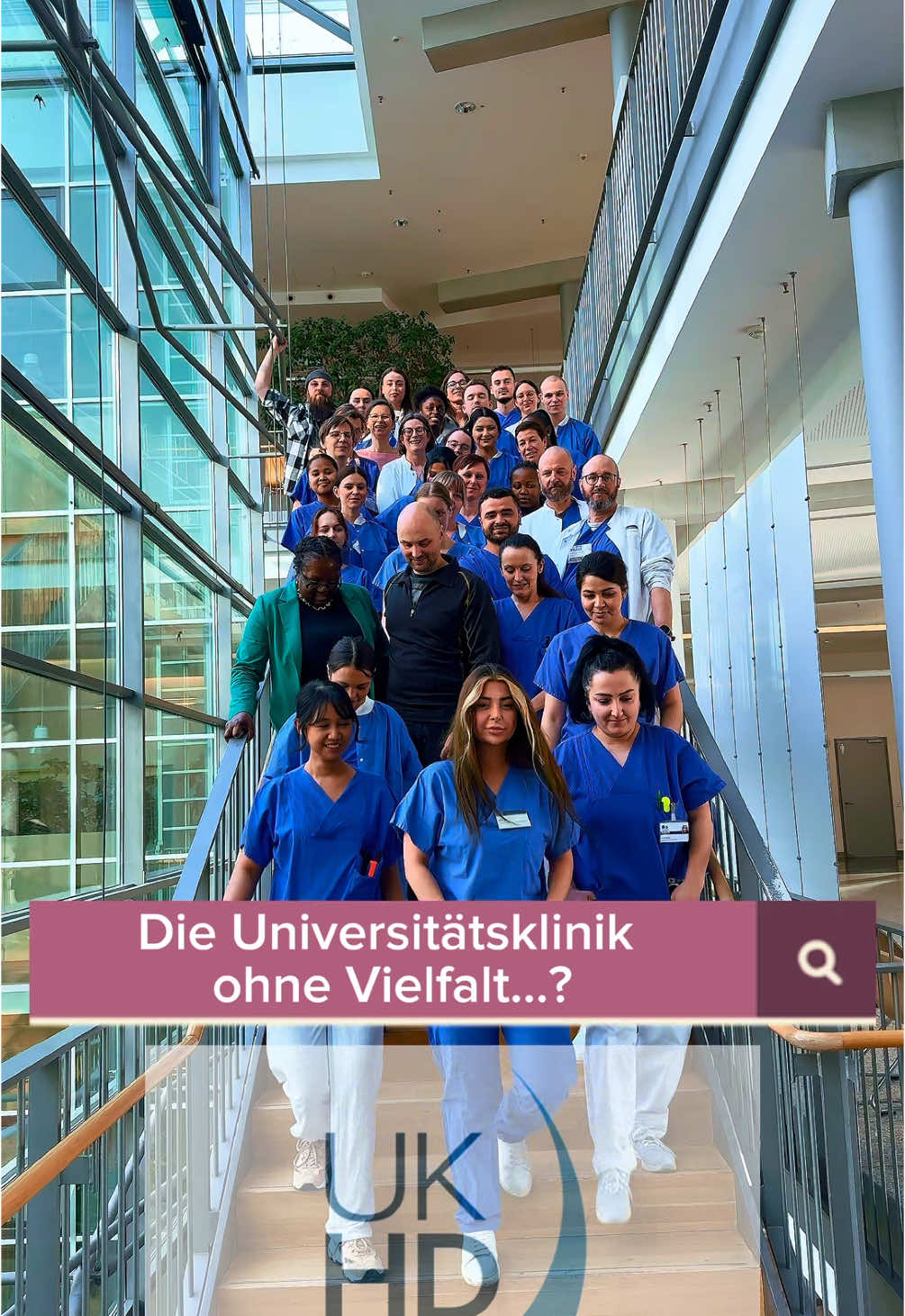 Vielfalt ist keine Herausforderung. Sie ist eine Chance. #krankenschwester #pflege #fyp #fürdich #migration #vielfalt #menschlichkeit instagram: ukhd_zpm 📷