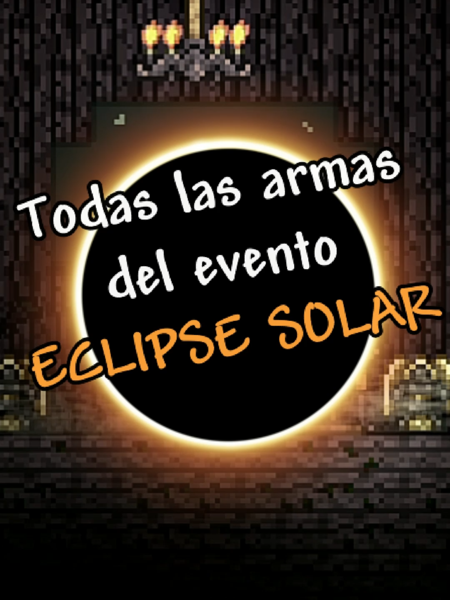 Todas las armas del evento de ECLIPSE SOLAR #game #gameplay #fyp #terraria #terrariagameplay #tmodloader #viral_video
