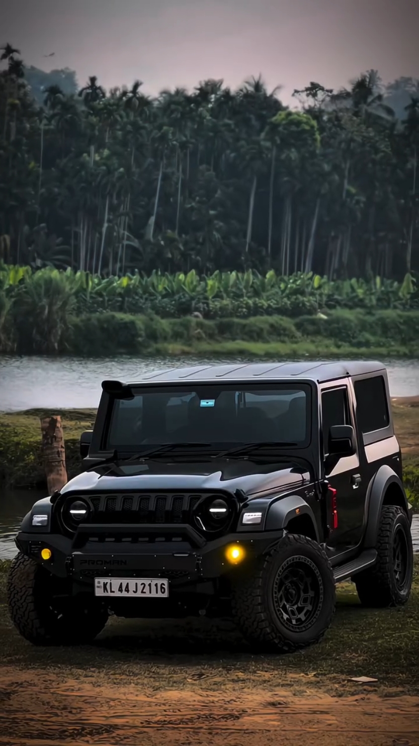 THAR..!!👀🖤💀 . . . #fyp #thar #car #jeep #1millionaudition #10K #trending #100k 