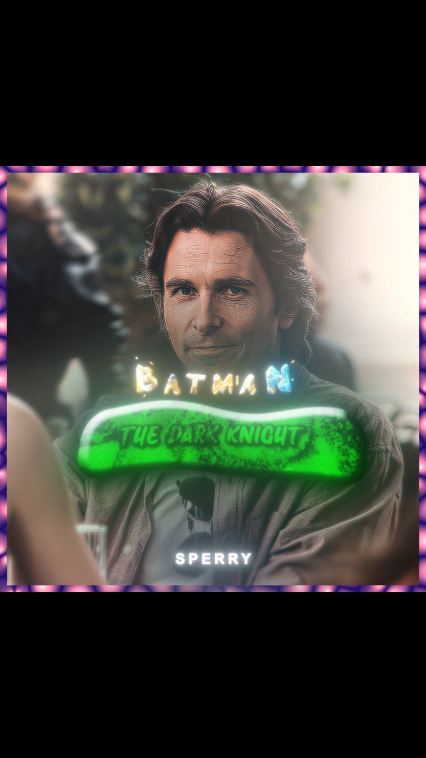 THE DARK KNIGHT🦇 PJF IN BIO❗#thedarkknight #batman #christianbale #batmanedit 