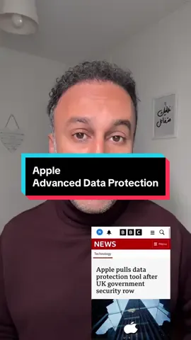 Apple pulls Advanced Data Protection from their UK users. #apple #privacy #data #icloud #unitedkingdom #technology 