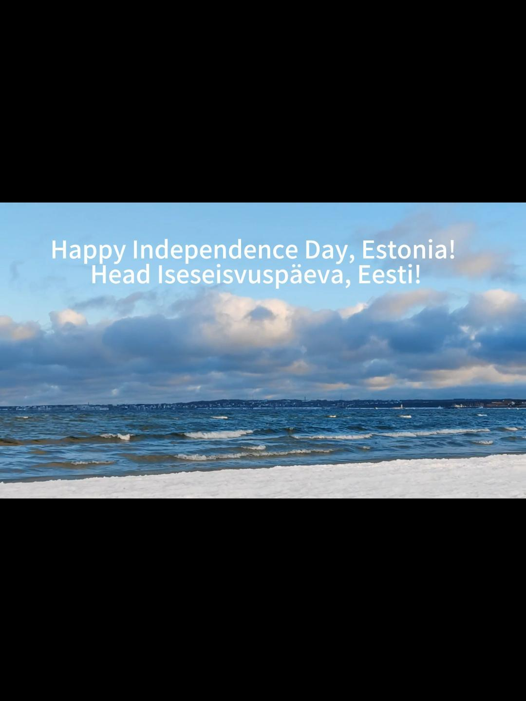 Today marks the 107th anniversary of Estonian independence.  Happy Independence Day, #Estonia! Head Iseseisvuspäeva, #Eesti!