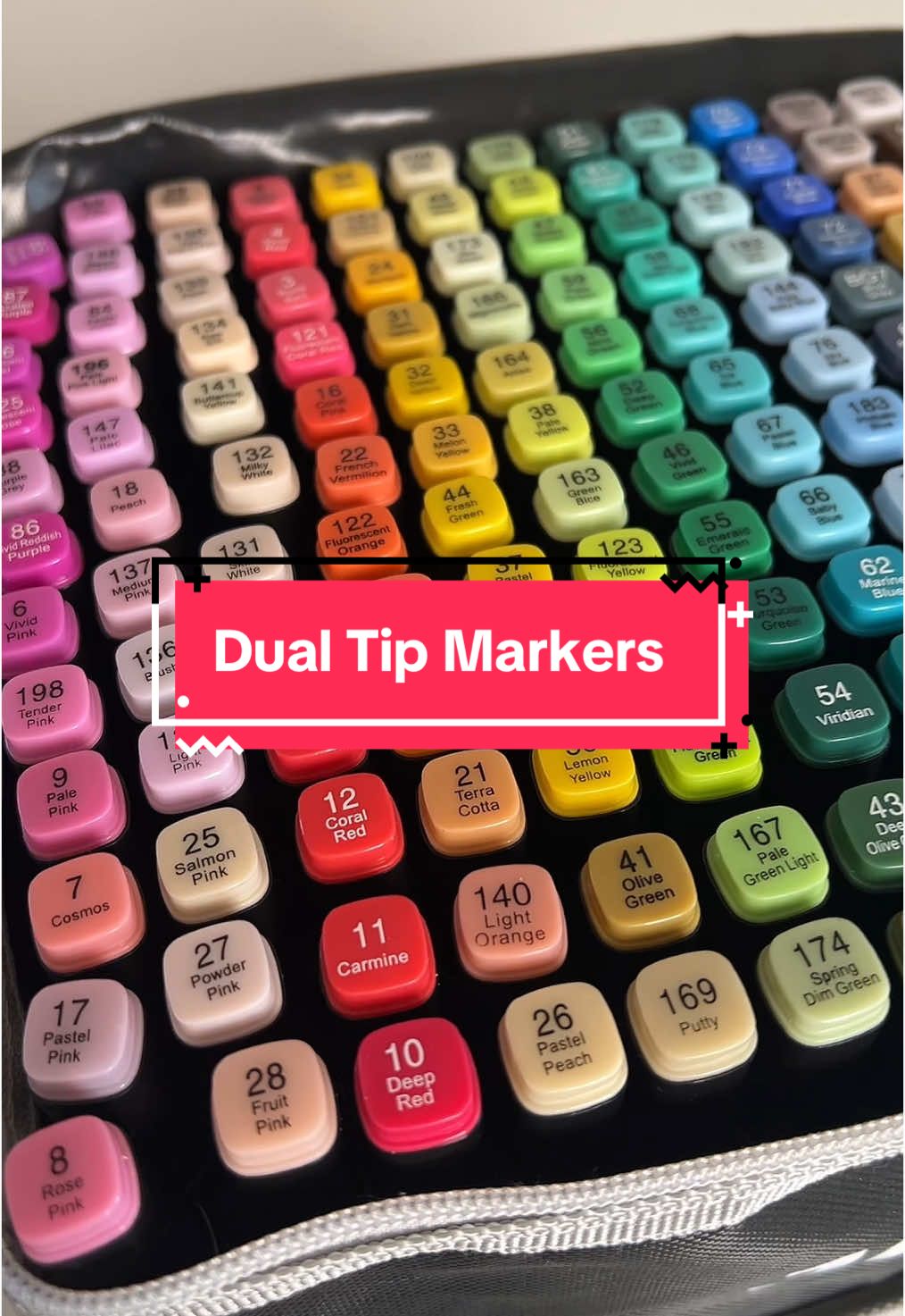 It comes in every color you would ever want!🤩 #markers #coloring #dualtipmarkers #fyp 