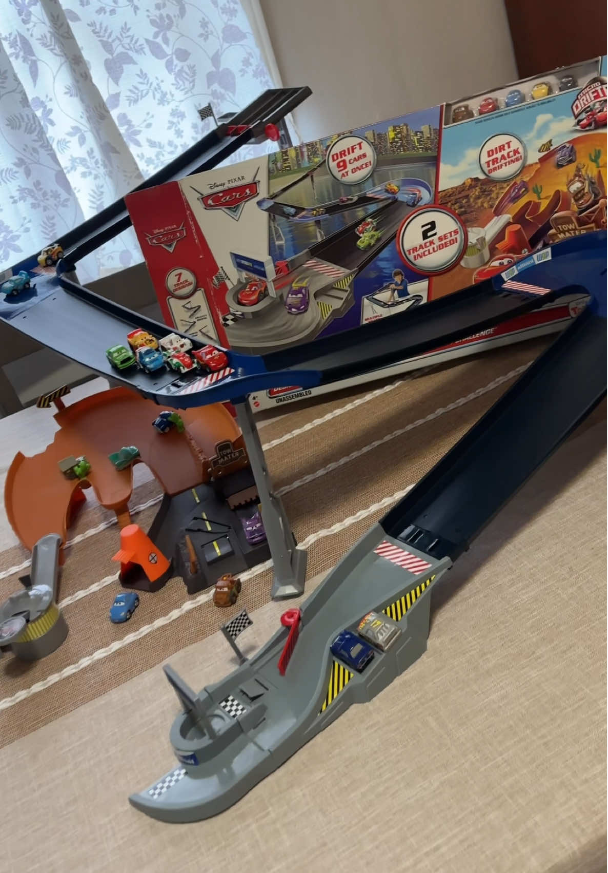 Did you have this one growing up? 🏎️💨  #disneycars #lightningmcqueen #fyp #radiatorsprings #kachow #carsmovie #pixar #hotwheels #collection #carsland #cars #carsoftiktok 