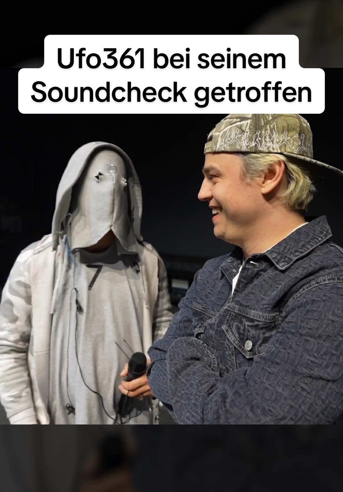 Wir haben Ufo361 bei seinem Soundcheck getroffen #papaplatte #ufo361 