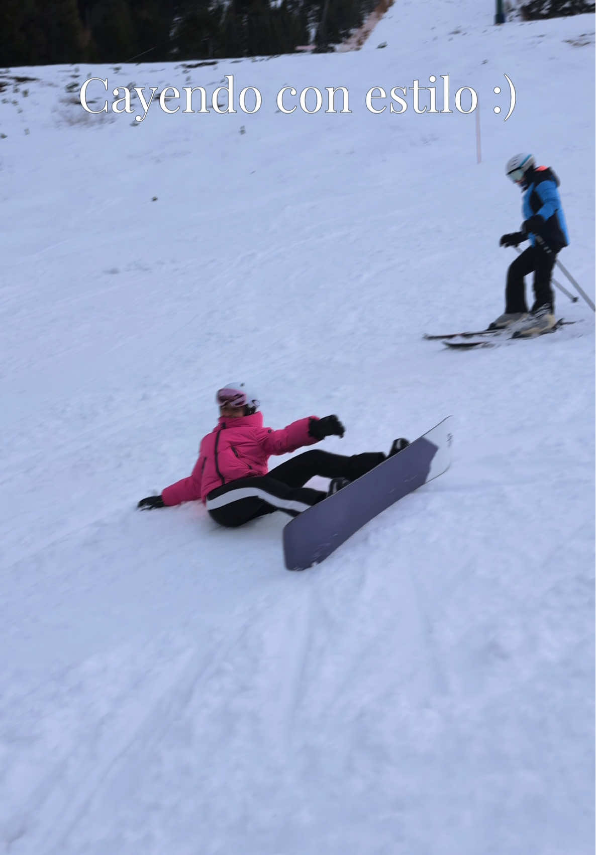 Lo mejor, el final🤣 #snow #snowboarder #deporte #nieve #ordino #pistas 