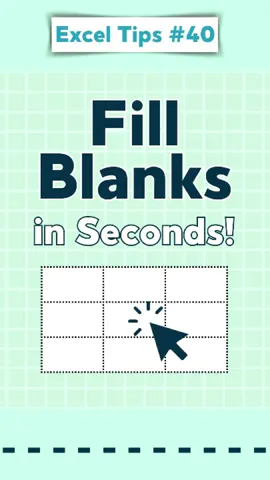 Are you tired of the endless cycle of filling in blanks one by one? 🤔 Discover the quicker method that will transform your productivity! Say goodbye to time wasted and hello to efficiency! 🚀 #exceltips #excel #exceltricks #productivityhacks #spreadsheets #finance #office #microsoftexcel #corporate
