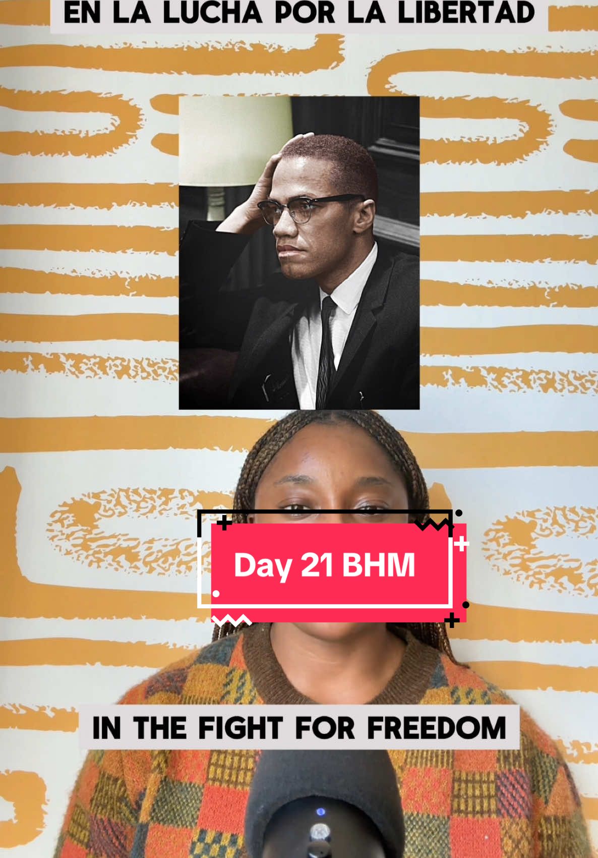 On day 21 of Black History Month we honor and celebrate the incomparable, Malcolm X. 