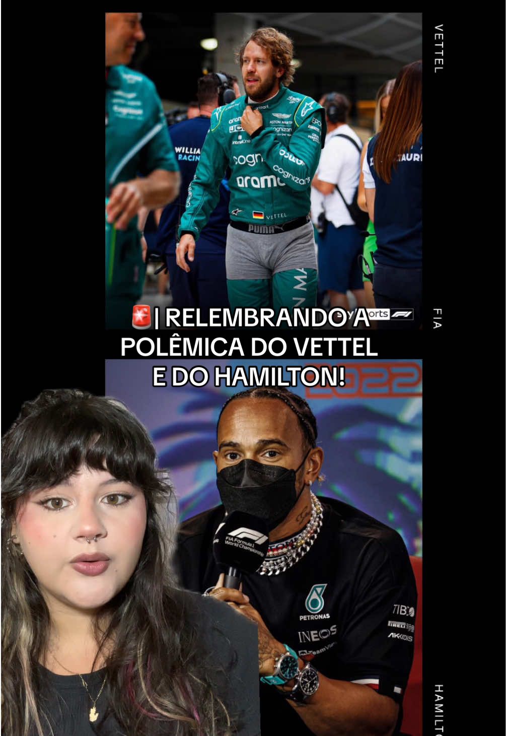 O dia que o Lewis Hamilton e o Sebastian Vettel decidiram divar e ir contra as decisões da FIA! #f1contentcreators #f1creator #f1tiktok #f1fan #formula1 #f1 #automobilismo #Motorsport #f1drivers #sebastianvettel #lewishamilton 