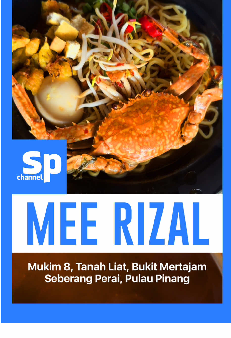 Mee Rizal : Makan stail tertib, tatatekola makan mee dengan ayaq aiskrim soda mee ketam Upstoro Masra Naskoda.. #meegoreng #meekuah #penangfoodie #bukitmertajam #foodtiktok #Foodie #foodies #penang 