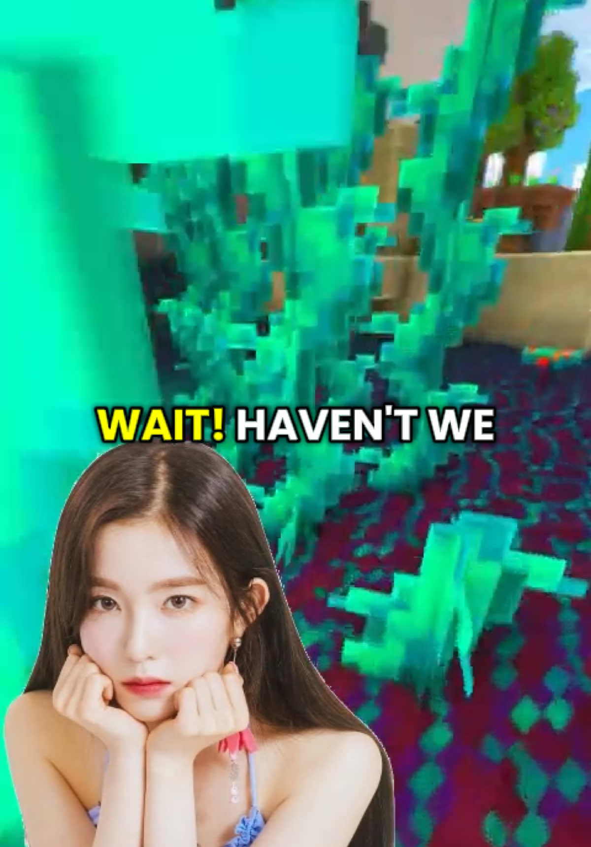 Red Velvet explains the deja vu feeling🤓☝️ #redvelvet #brainrot #minecraftparkour #lol this videos are so fun should i make an account solely abt them