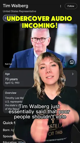 Tim Walberg’s thoughts on the SAVA act? If you can’t afford $200 for a passport, you shouldn’t vote #votingrights #michigancheck #politicstiktok 