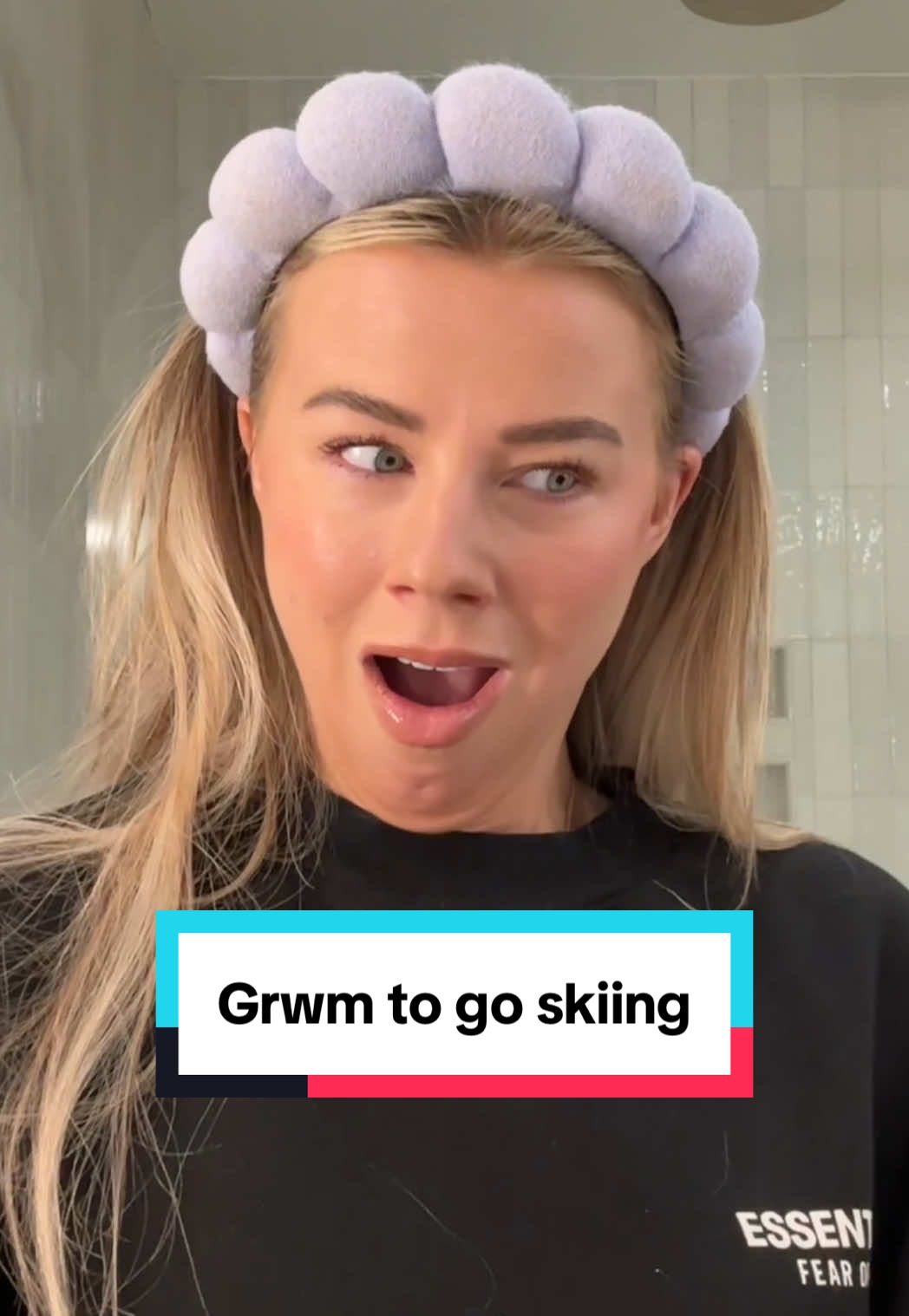 WHAT ARE YALLS THEORIES ON SEVERANCE??? #grwm #skiing #grwmmakeup #severance #momof3 