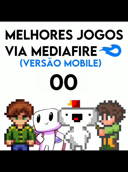 🥳 | OS MELHORES INDIES!! #terraria #mobile #mediafire #forager #stardewvalley 