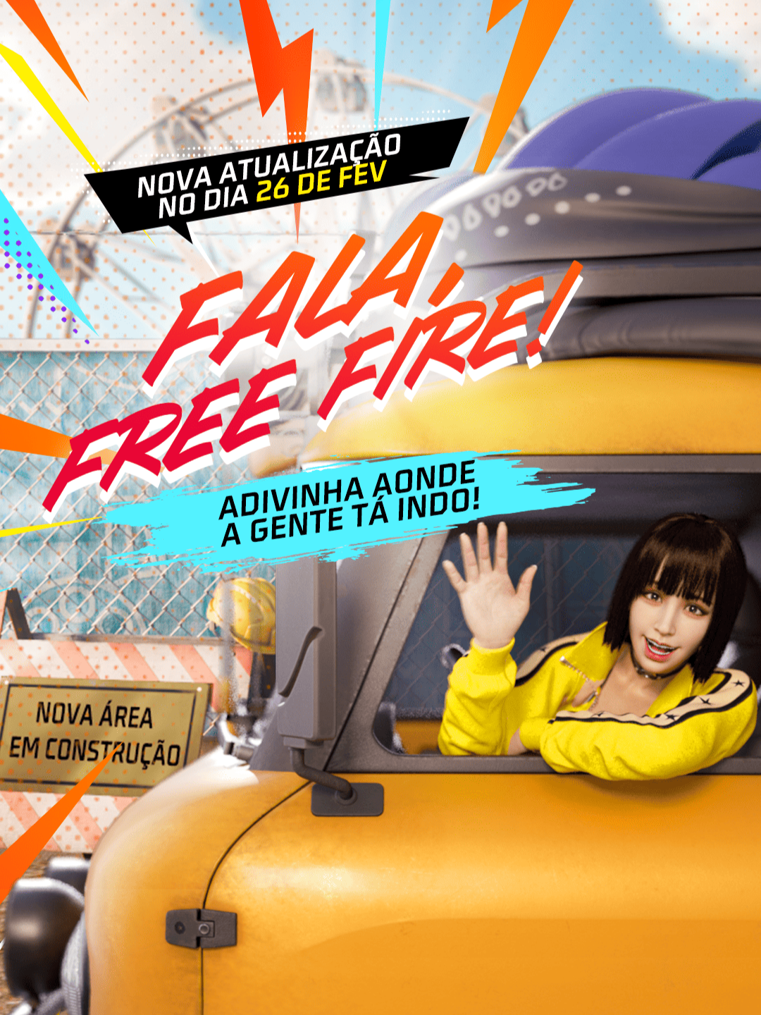 A Kelly chegou com tudo o que você precisa saber sobre a nova atualização! 🛠 Tem desde de modo novo, melhorias em sistemas, até ajustes de personagens! Confira tudo em primeira mão agora mesmo! #FreeFire #FreeFireBrasil #FrifasFolia #KellyShow #FalaFreeFire #AtualizaçãoFF48