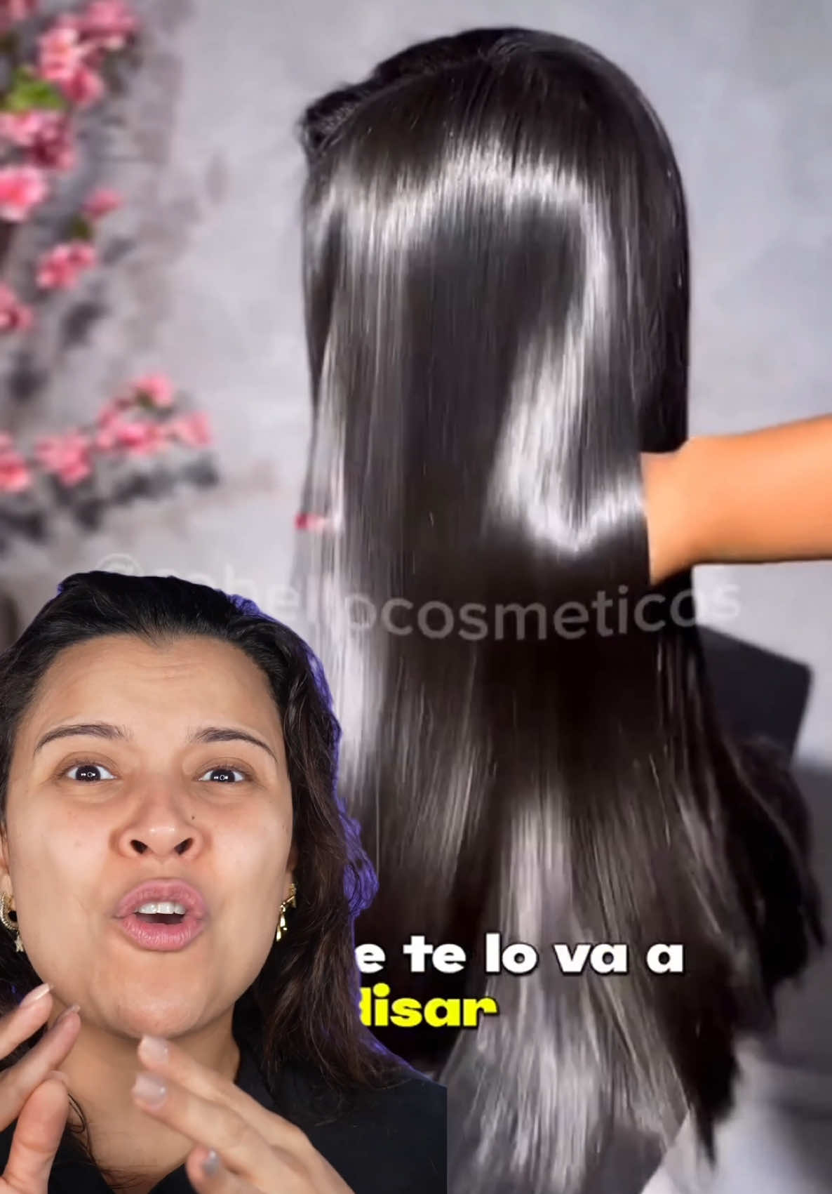Producto milagroso que promete alisar el cabello, proteger del calor, eliminar el frizz y le da un brillo increíble 🤯 miremos si esta maravilla es real 😟 #cabello #hair #protectordecalor #fyp #hairhack #tendencia #moda #tiktok  ib @CabelloCosmeticos 
