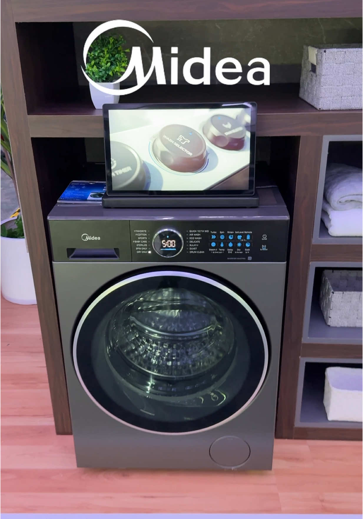 Si no conocían Midea, ¡muy pronto la van a conocer! @Midea México #midea #tecnologia #lavadora #aireacondicionado #mideaac #clima #lavasecadora #homefinds #hogar #casa #laundry 