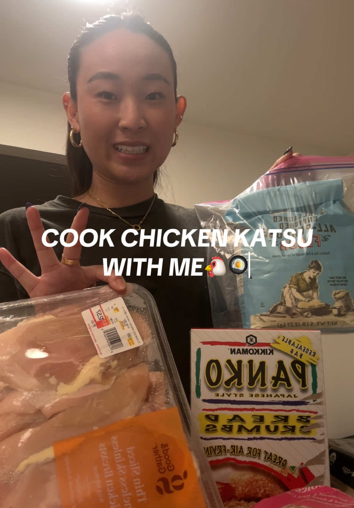 Starting to really enjoy this cooking thing  #cooking #cookingtiktok #food #katsu #chickenkatsu #cookingtok #mukbang #foryou 