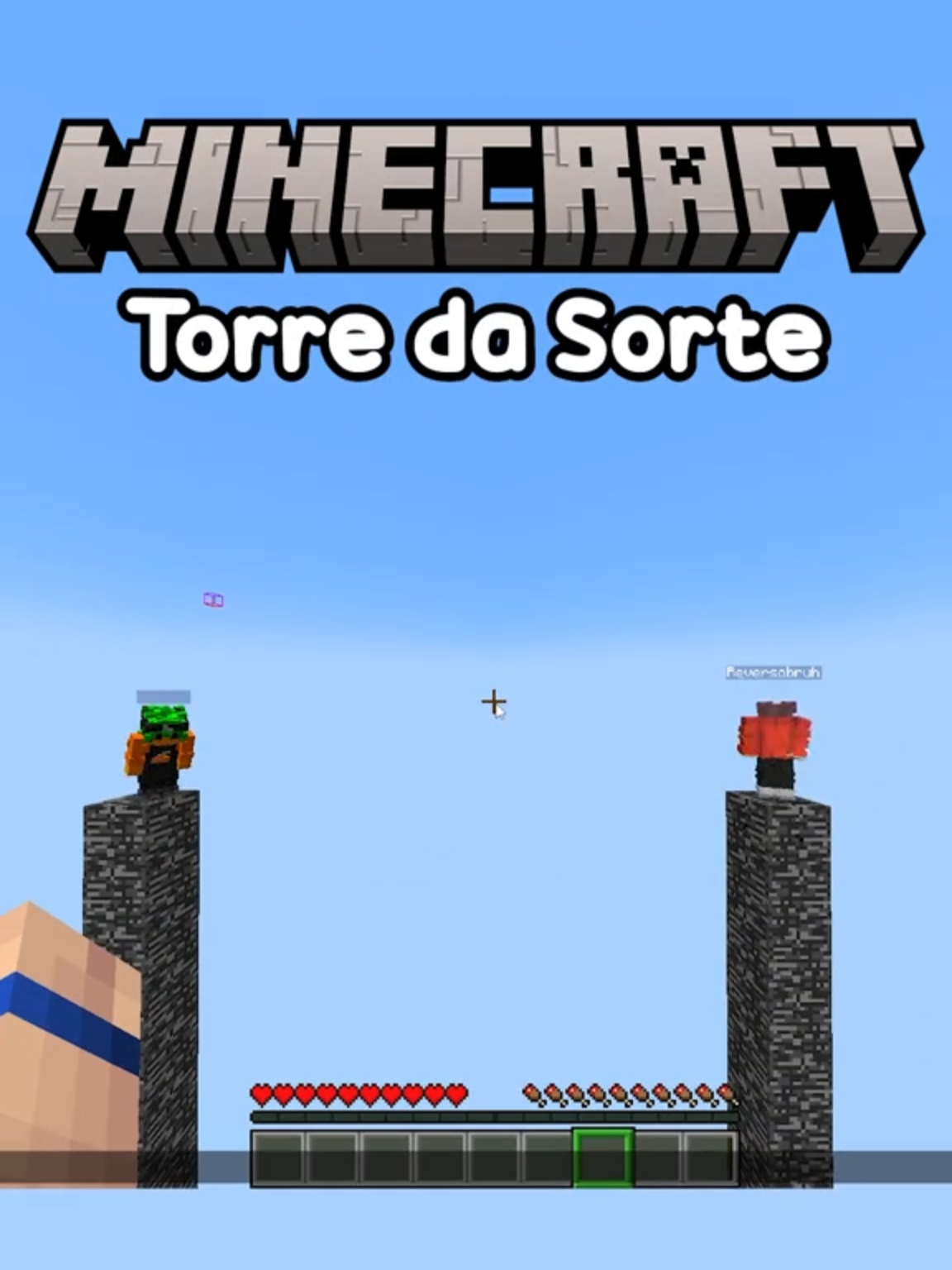 MINECRAFT TORRE DA SORTE 1 #Minecraft #fyp #kahil