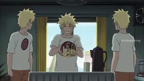 Naruto  se sentía tan solo, que tenía que invocar clones de sombras para estar en compañía #narutoshippuden #naruto #clonesdesombra #ramen #paratii