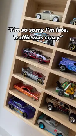 It happens to the best of us 😆  When packing away the kids toys is this satisfying it’s hard not to want to finish the job though!  Car storage units available in a range of sizes on our website now. Be quick, these are constantly selling out!
