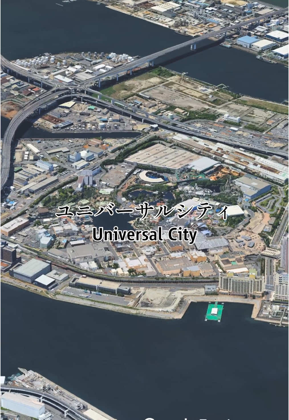 大阪市内駅リレーロングVer 【Google Earth Studio】#googleearth #大阪 #関西 #駅リレー #Osaka たくさん追加しました！