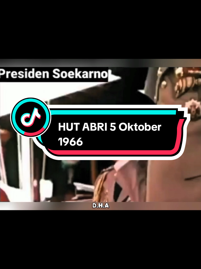 Video dokumenter HUT ABRI 5 Oktober 1966. Di dalam video terlihat Presiden Soekarno,Mayjend Soeharto, Jendral A.H Nasution dan jendral Hoegeng. #hut #abri #tni #tokoh #sejarahindonesia #pahlawan #fypシ゚ #fypviralシ 