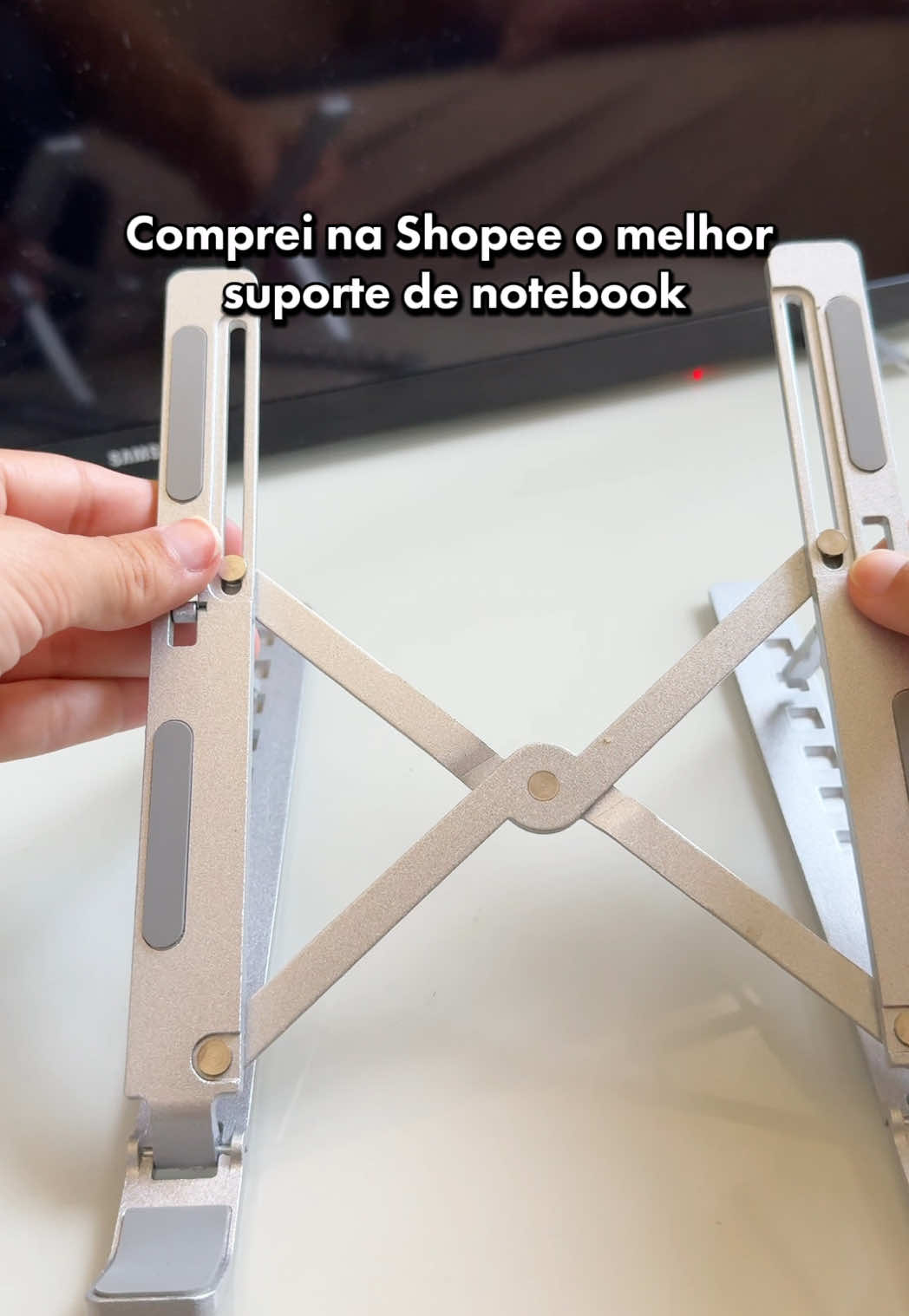 Cabe em qualquer bolsa, muuuito prático 🩵💫
