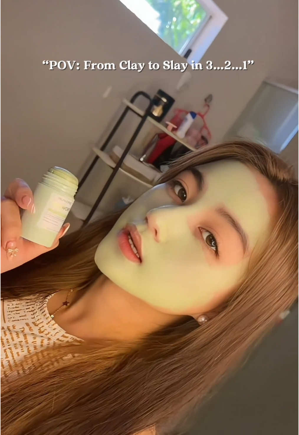 Insta Glow in a seconds! Get yours now! ✨💘#angelicafamador ##skintificclaystick #claymask #claystick #antiacne #reduceredness #cleapores #salicylicacid #mugwort @Unknown.ph @SKINTIFICPH 