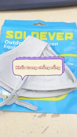 Khẩu trang chống nắng ổn nè mn #khautrangchongnang #khautrang 