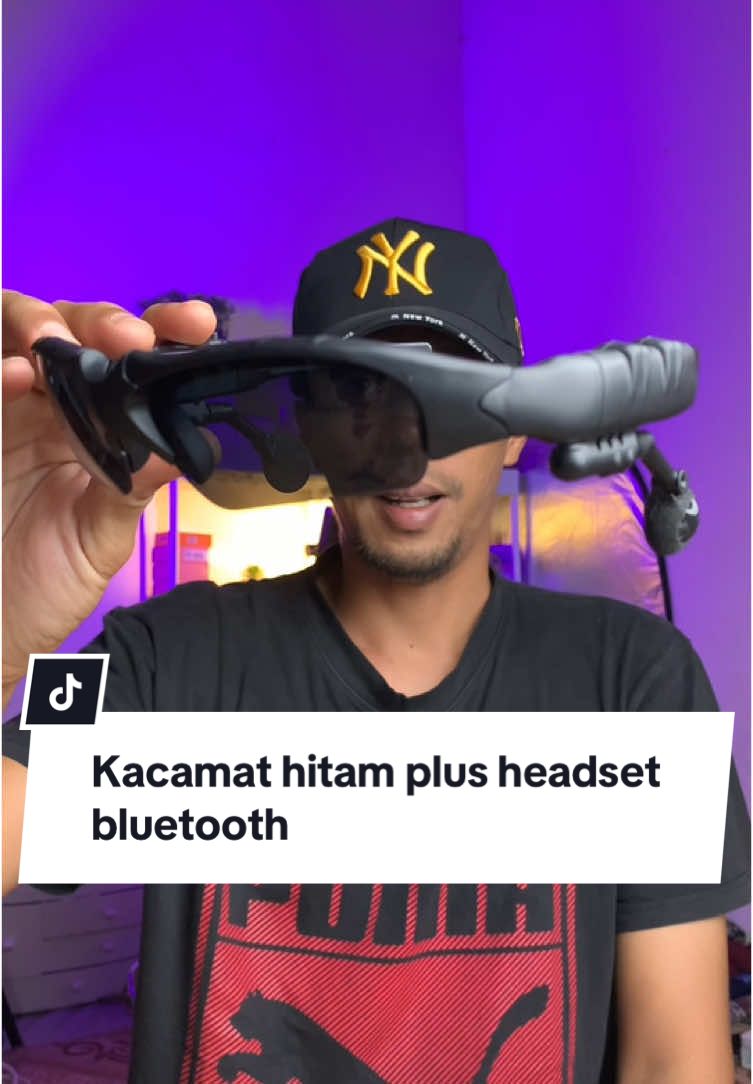 Kacamat hitam headset bluetooth #kacamatahitam #kacamataheadset #kacamatatws #kacamatamurah #ramadhanekstraseru #wibgajian 