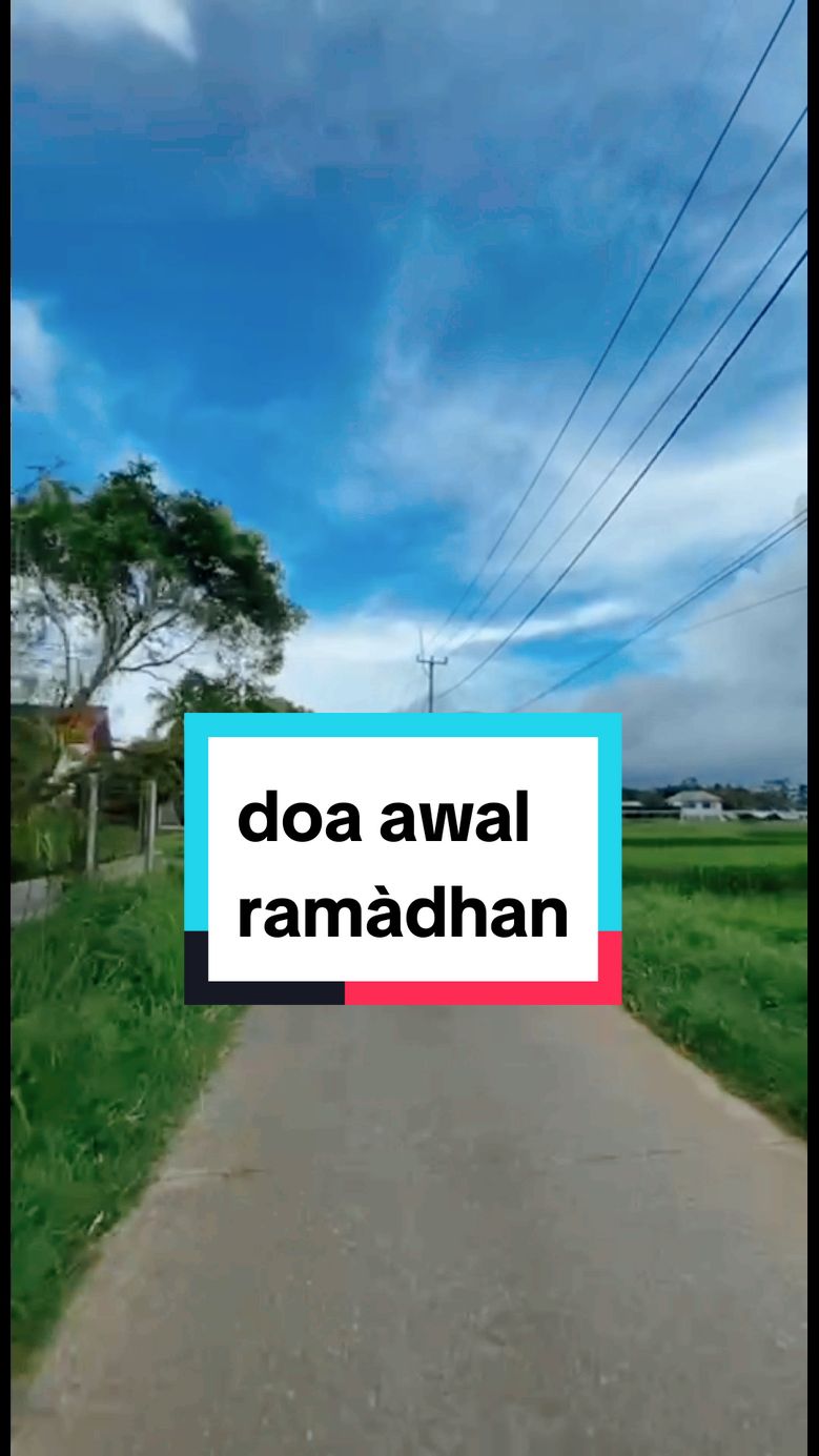 #doa awal #ramadhan by #ustadadihidayat 